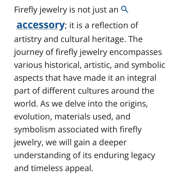 FIREFLY. VERY RARE exquisite Clear-Necklace, Bracelet & matching Earrings set. - Picture 15 of 15